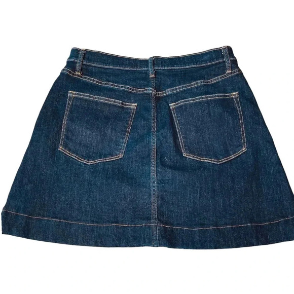 Gap 1969 Dark Wash Denim Mini Skirt - Picture 7 of 7